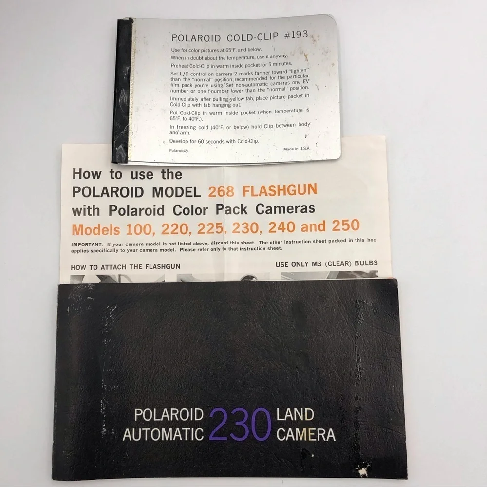 Vintage Polaroid 230 Land Camera